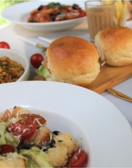A selection of Friends Bench food